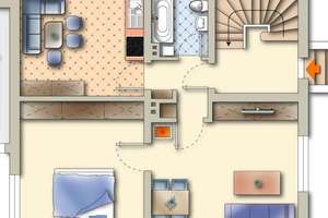 Helle 2-Zimmer Erdgeschosswohnung mit 58m² in Overath-Steinenbrück – 51491 Overath – Vorschaubild 12