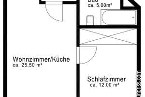 Helle 2-Zimmer-Wohnung mit Südbalkon in begehrter Lage direkt am Winterhuder Markt (2. Reihe) – Die vollständige Adresse der Immobilie erhältst du vom Anbieter., 22299 Winterhude, Hamburg – Vorschaubild 14