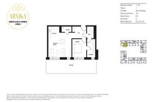 Gemütliche 2-Zimmer-Wohnung mit EBK und Terrasse + 2 mietfreie Monate – Arnikaweg 10, 38446 Steimker Berg, Wolfsburg – Vorschaubild 11