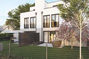 Neubau Doppelhaushälfte Haus Wolle