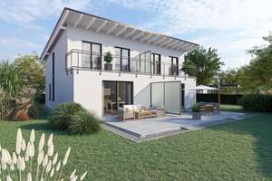 Doppelhaushälften im Endspurt der Bauphase - Rüdersdorf bei Berlin