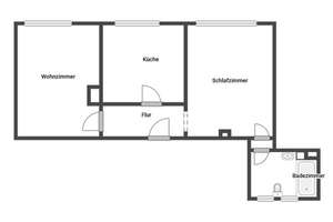 Aus alt mach neu: Sanierungsbedürftige Eigentumswohnung für kreative Köpfe – Die vollständige Adresse der Immobilie erhältst du vom Anbieter., 45139 Südostviertel, Essen – Vorschaubild 7