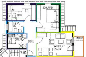 3-Zimmer-Wohnung in Wannweil – Gottlieb-Daimler-Straße 9, 72827 Wannweil – Vorschaubild 2