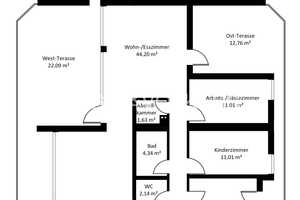 Exklusive 4,5-Zimmer-Wohnung mit zwei traumhaften Dachterrassen – München – Vorschaubild 19