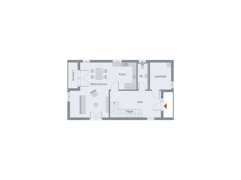 Grundriss Erdgeschoss