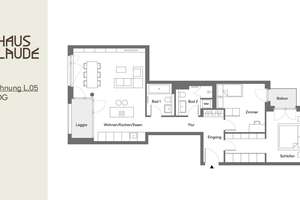 Klare Struktur, offene Atmosphäre: 3-Zimmer-Wohnung in Haus Claude – Claude-Lorrain-Straße 19, 81543 Untergiesing, München – Vorschaubild 4