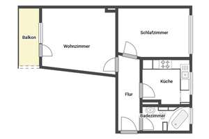Gepflegte 2-Zimmer Wohnung mit Balkon in ruhiger und zentraler Lage – 30167 Nordstadt, Hannover – Vorschaubild 7