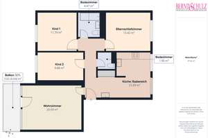 Investieren in Bonn – Vermietete Wohnung mit langfristigem Potenzial – Europaring 24, 53123 Duisdorf, Bonn – Vorschaubild 17