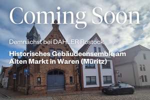 Historisches Gebäudeensemble am Alten Markt in Waren (Müritz)