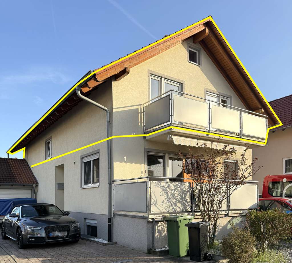 Immobilie in Graben-Neudorf - Attraktive Dachgeschosswohnung mit 2 Balkonen und 2 Stellplätzen – sofort verfügbar - Bild 0