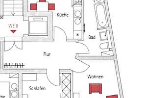 Zentrumsnahes Wohnen im wunderschönen Denkmal! Perfekt für Eigennutzer! – Dresdner Straße 73, 4317 Neustadt-Neuschönefeld, Leipzig – Vorschaubild 2