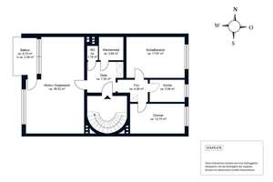 Lichtdurchflutete 3-Zimmer-Wohnung mit Westbalkon in begehrter Adresslage – Die vollständige Adresse der Immobilie erhältst du vom Anbieter., 22085 Uhlenhorst, Hamburg – Vorschaubild 9