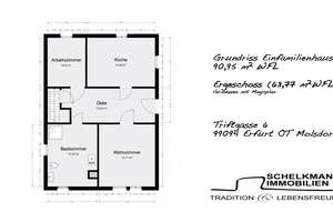 Kleines Einfamilienhaus mit 2 Scheunen auf Traumgrundstück in Erfurt/ Molsdorf – Triftgasse 6, 99094 Molsdorf, Erfurt – Vorschaubild 5
