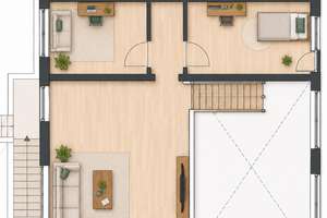 Wohnen wie im eigenen Haus -  Großzügige Maisonettewohnung mit eigenem Eingang – Hesselnberg 62, 42285 Barmen, Wuppertal – Vorschaubild 14