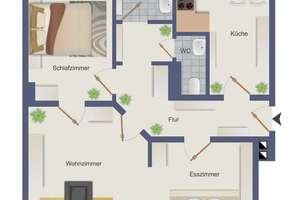 Charmante 3-Zimmer-Wohnung vis-á-vis des Maschparks! – 30169 Südstadt, Hannover – Vorschaubild 12