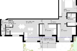 KERNSTADT * MODERNE 4-ZI. WHG * inkl. EBK, SÜD-TERRASSE,  BADEWANNE, TIEFGARAGE, AUFZUG uvm. – Grillparzerweg 17, 74074 Heilbronn, Heilbronn – Vorschaubild 18