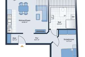 Stilvolle Neubauwohnung mit Balkon in Hamburg Bramfeld – Die vollständige Adresse der Immobilie erhältst du vom Anbieter., 22175 Bramfeld, Hamburg – Vorschaubild 5