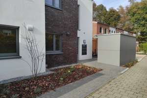 NEUBAU, Münster-Angelmodde:  2-Zimmer-Wohnung mit Garten und Garage!