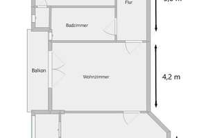 2,5-Zimmer Wohnung mit Balkon, Wintergarten und Gemeinschaftsgarten - Osnabrück-Wüste – Parkstraße 21b, 49080 Wüste, Osnabrück – Vorschaubild 20