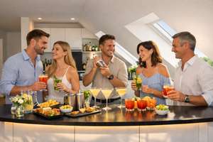 170 m² offene Maisonette, Homeoffice, Dachterrasse ... – Moltkestrasse 20, 74072 Heilbronn, Heilbronn – Vorschaubild 2
