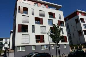 moderne 3 Zi-Wohnung mit Balkon und Tiefgarage in der Karlsruhe - City Pack