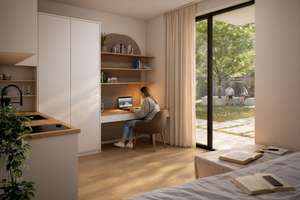 WE 48: Eberswalde: ERSTBEZUG im LUXUS Neubau: 1-Zi mit 21m² MIT BALKON ab 2028 BEZUGSBEREIT – Die vollständige Adresse der Immobilie erhältst du vom Anbieter., 16225 Eberswalde – Vorschaubild 11