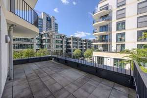 Vermietet, Eigennutzung ab Mitte 2027 möglich: Terrasse, Balkon und TG-Stellplatz im Europaviertel – 60486 Gallus, Frankfurt am Main – Vorschaubild 5