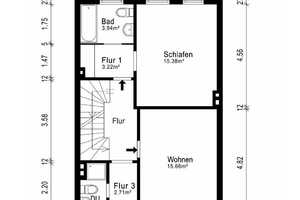 Saniertes Bremer Haus mit 4 Whgn. / Eine frei! Anlage+selbst nutzen – Bremen – Vorschaubild 31