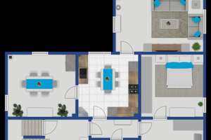 5-Zimmer-Erdgeschosswohnung mit Garage in ruhiger Lage von Bischmisheim – Die vollständige Adresse der Immobilie erhältst du vom Anbieter., 66132 Bischmisheim, Saarbrücken – Vorschaubild 2