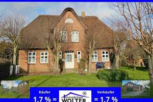 *** Wohnensemble ca. 278 m² Wohnfläche – 2 Häuser, 3 Wohneinheiten auf 1001 m² Areal *** – Die vollständige Adresse der Immobilie erhältst du vom Anbieter., 25938 Oldsum – Vorschaubild 1