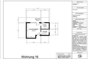 Möblierte 1-Zimmer-Wohnung mit Balkon – Erstbezug nach Sanierung, Top-Anbindung (Laimer Bahnhof) – Fürstenrieder Straße 101a, 80686 St. Ulrich, München – Vorschaubild 5