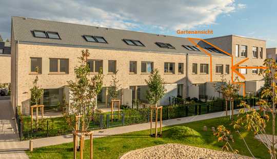 Bild von Bezugsfertiges Neubau-Reihenmittelhaus | 125,18 m² mit angelegtem Garten Nähe Mittellandkanal