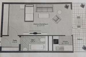 Voll Möbliertes Apartment mit Panoramablick  – Drygalski-Allee 118, 81477 Solln, München – Vorschaubild 20