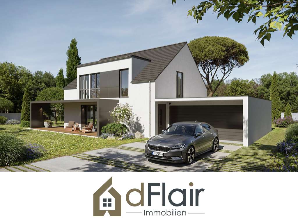 Modernes Architektenhaus in massiver Bauweise _ Hier warten Förderungen auf Sie....