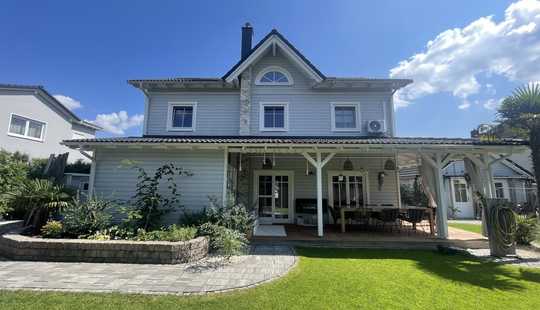 Bild von Traumhaus im New England Style in Feldrandlage von Bruchköbel
