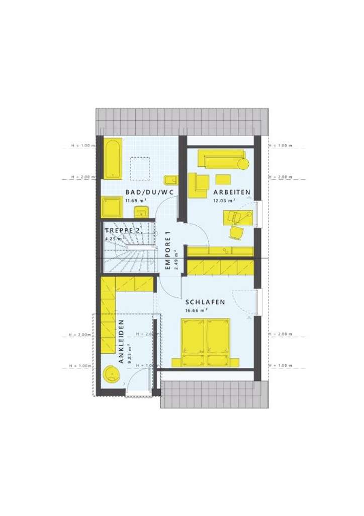 Immobilie in Wannweil - Traumhaftes Zuhause: Effiziente Neubau-Doppelhaushälfte wartet auf Sie! - Bild 3