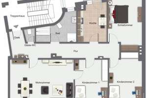 Traum -Wohnung in bester Lage von Rüttenscheid, komplett saniert – Christophstraße 2, 45130 Rüttenscheid, Essen – Vorschaubild 3