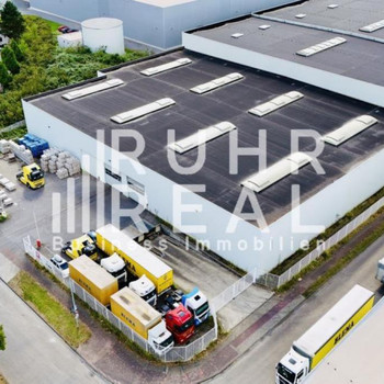 3.180 m² Logistikhalle | zwei Sektionaltore | Rampen nutzbar | zentrale Lage
