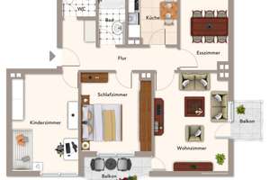 4-Zimmer Eigentumswohnung mit Stellplatz in der Sennestadt  – Die vollständige Adresse der Immobilie erhältst du vom Anbieter., 33689 Sennestadt, Bielefeld – Vorschaubild 14