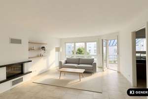 Wohnen mit Ausblick: Moderne 3-Zimmer-Wohnung mit Balkon, Kamin & TG-Stellplatz Wiesbaden-Klarenthal – Die vollständige Adresse der Immobilie erhältst du vom Anbieter., 65197 Klarenthal, Wiesbaden – Vorschaubild 1