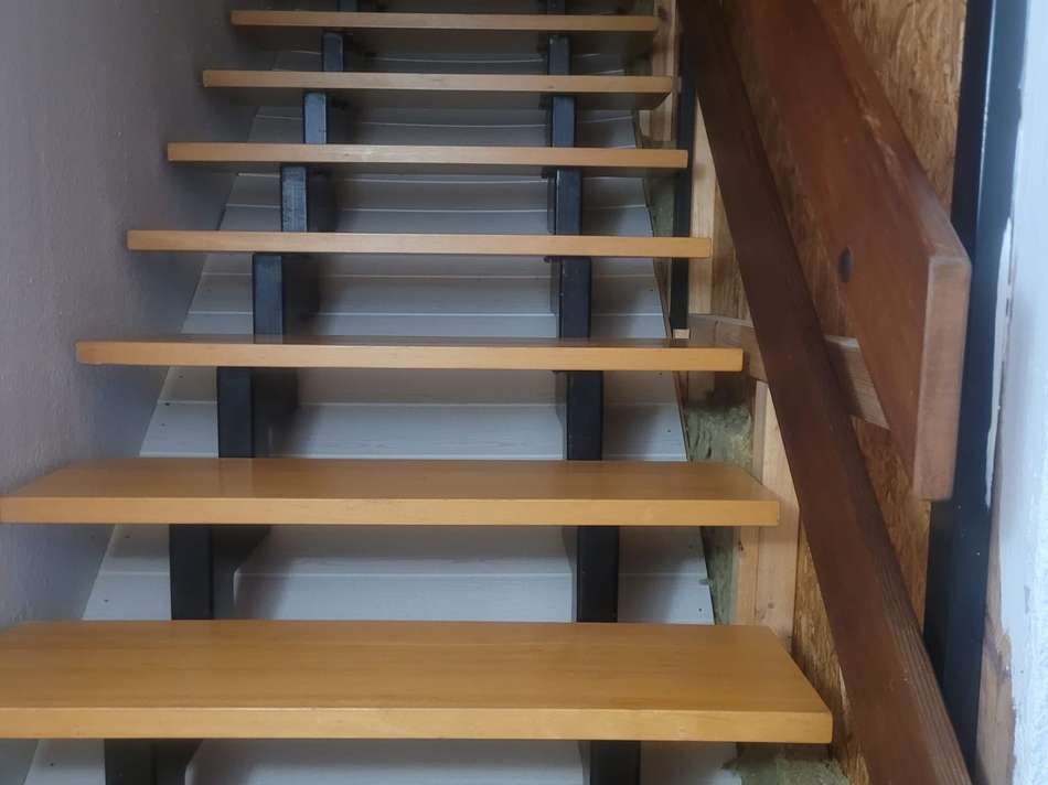 Treppe zur Bühne