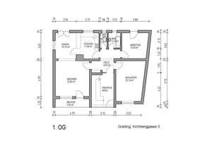 Wohnhaus mit bis zu 3 WE u. historischem Kaplanhaus sowie Garage u. Gartenidyll in Zentraler Lage – Kirchberggasse 3, 91171 Greding – Vorschaubild 7