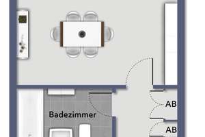 Moderne 2 Raum-Wohnung mit Süd-Balkon im Essener Westviertel nähe Uni – Thea-Leymann-Straße 2, 45127 Westviertel, Essen – Vorschaubild 14