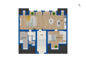 Aachen-Frankenberger Viertel: Gründerzeit-Flair begegnet eleganter Neubau-Maisonettewohnung – Die vollständige Adresse der Immobilie erhältst du vom Anbieter., 52066 Frankenberg, Aachen – Vorschaubild 18