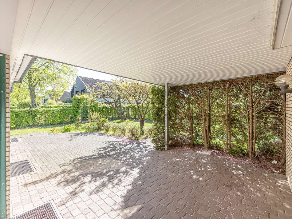 überdachte Terrasse