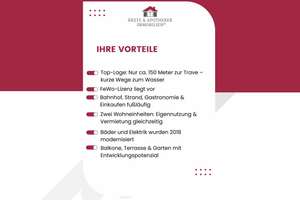 Gepflegtes Zweifamilienhaus mit FeWo-Lizenz in Travemünde –  zwei Wohneinheiten & Ostseenähe! – Die vollständige Adresse der Immobilie erhältst du vom Anbieter., 23570 Travemünde, Lübeck – Vorschaubild 2