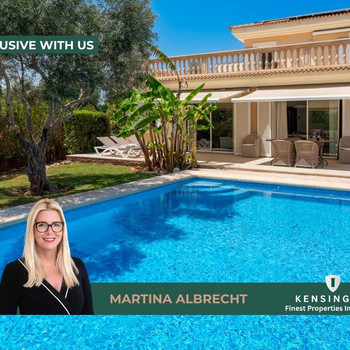 Moderne Familienvilla mit beheiztem Pool, Dachterrasse und Garage in Sa Coma