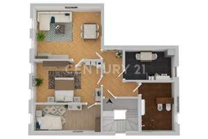 Exclusive 3 room apartment in a prime location - St. Johannis – 90419 Sankt Johannis, Nürnberg – Vorschaubild 9