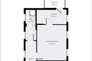 geräumige 2­-Zimmerwohnung in beliebter Wohngegend mit Balkon – Die vollständige Adresse der Immobilie erhältst du vom Anbieter., 99096 Löbervorstadt, Erfurt – Vorschaubild 14