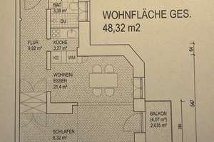 Erstbezug, Designrenovierte 1,5 Zimmer Altbau in ruhigem Hinterhof mit Balkon – Schlörstrasse 8, 80634 Neuhausen, München – Vorschaubild 7